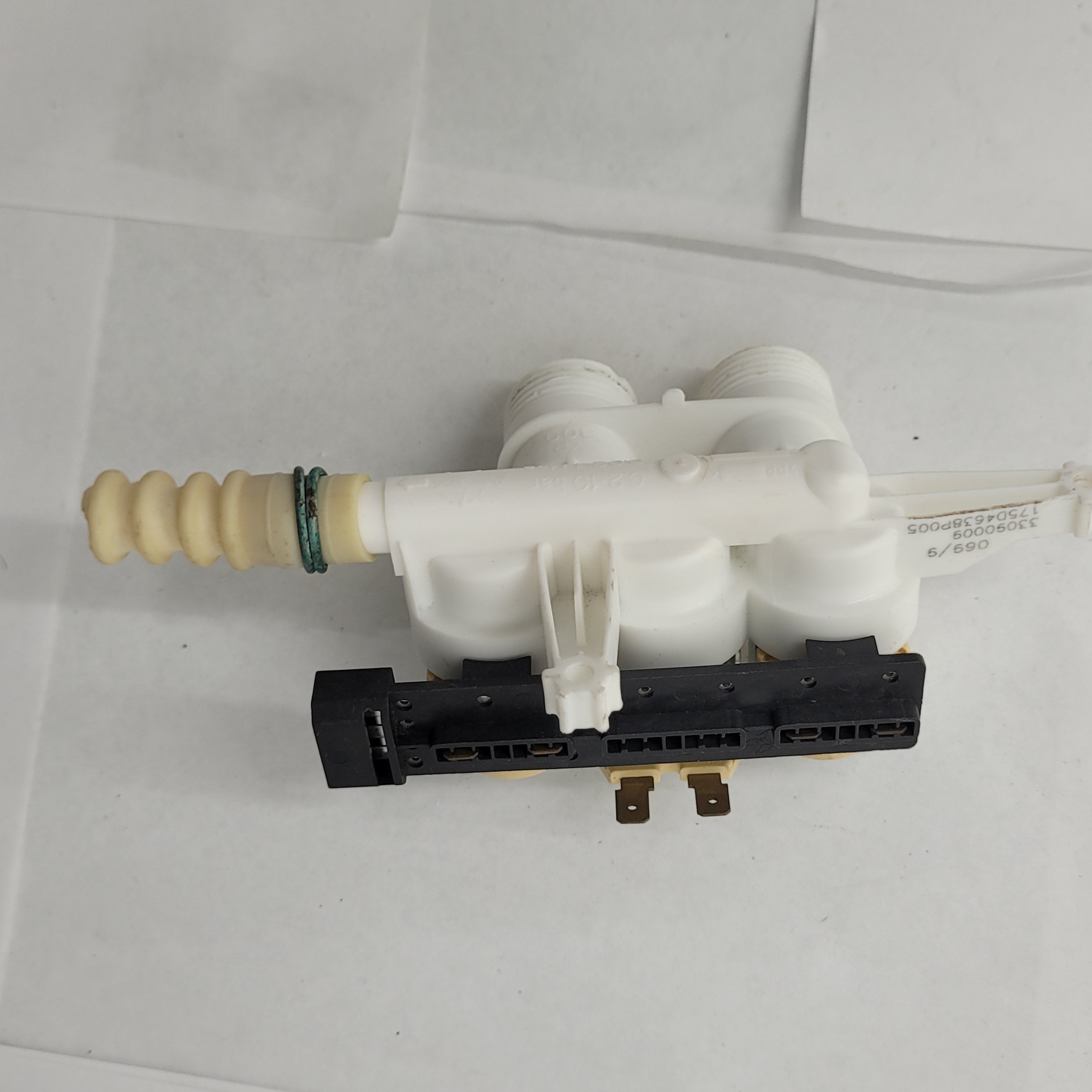 GE Washing Machine Triple Solenoid Water Inlet Valve WH13X10027 GE Washing Machine Triple Solenoid Water Inlet Valve WH13X10027